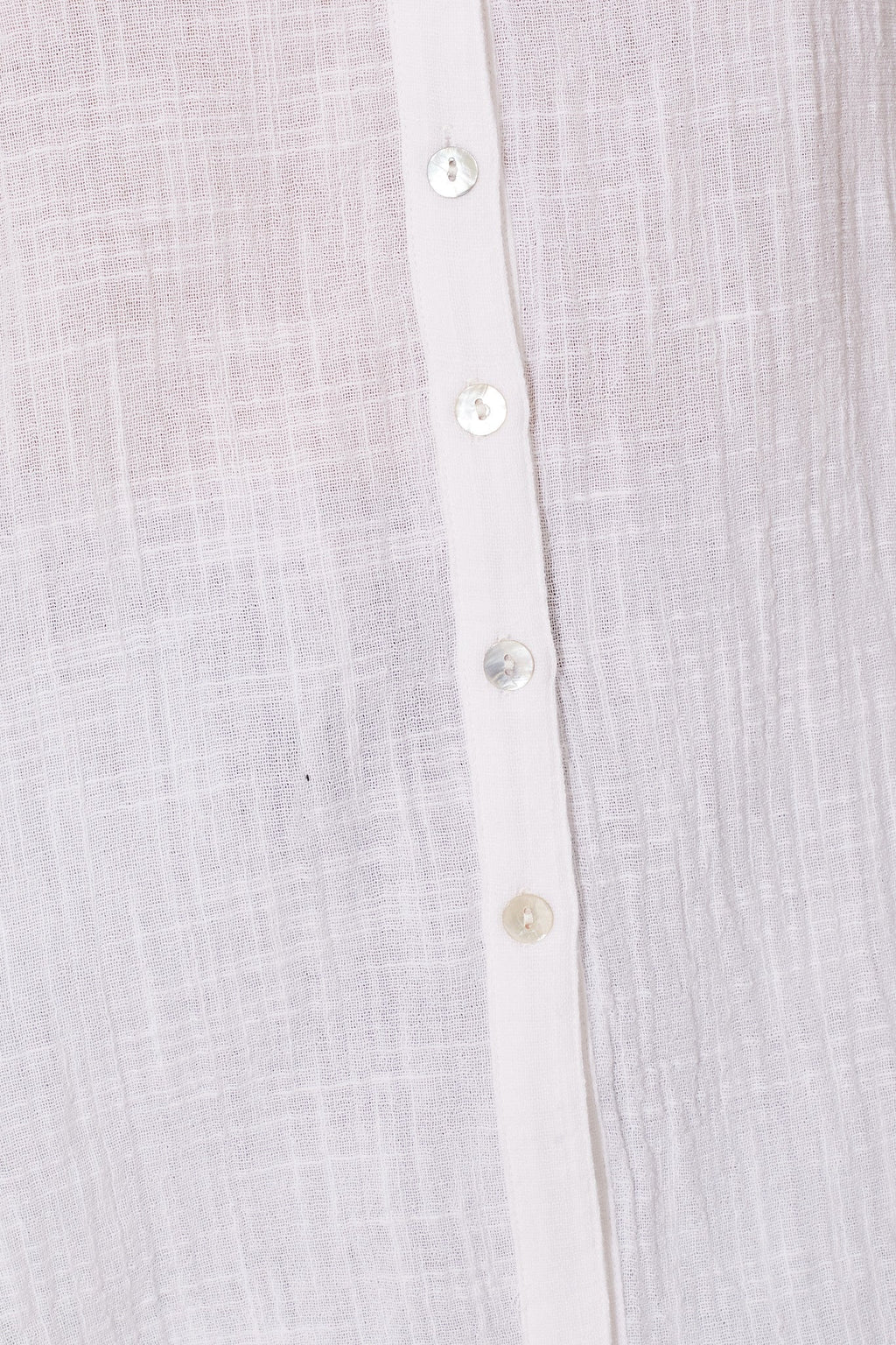 White Cotton Campbell Top