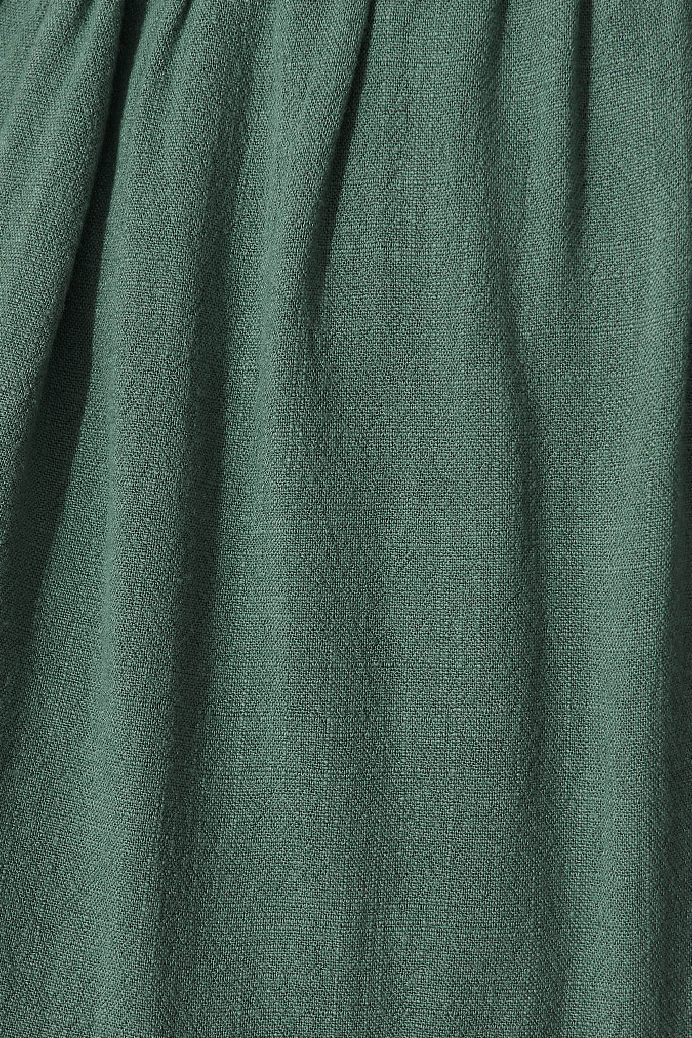 Green Linen Blend Rosemary Dress
