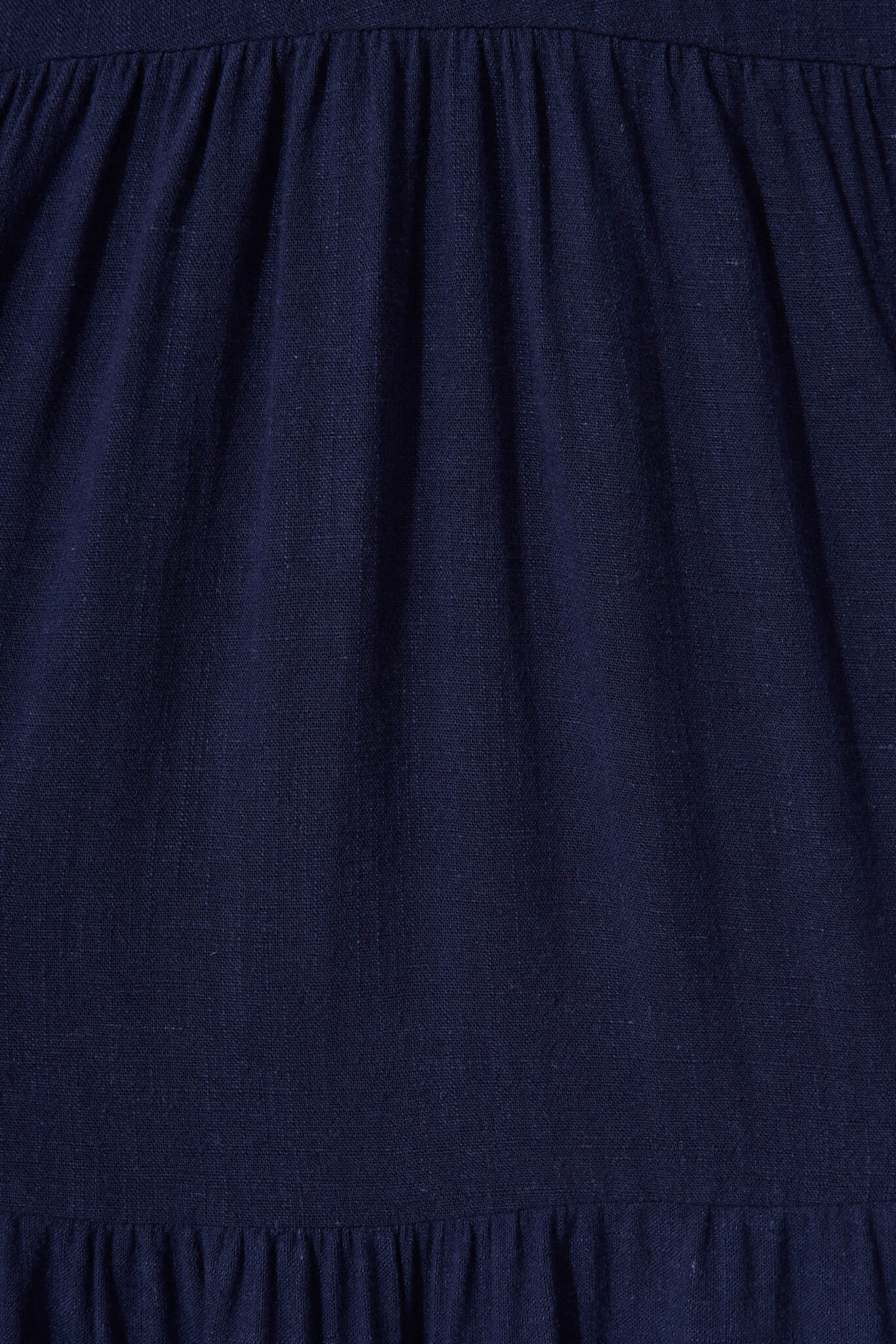 Navy Linen Blend Tahiti Dress