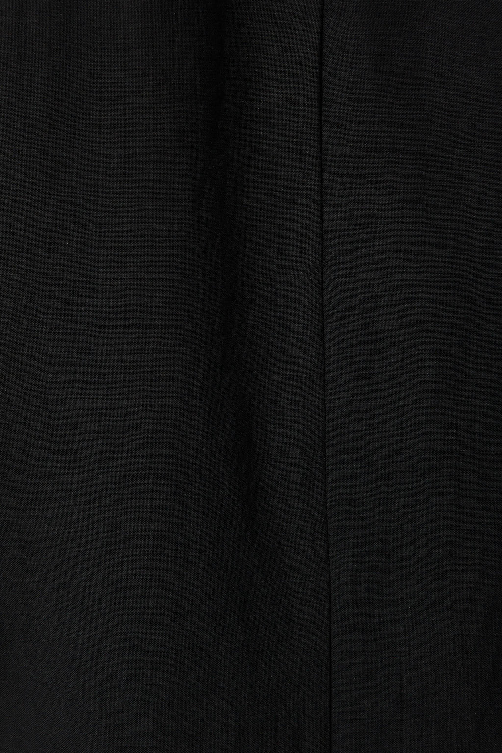 Black Cotton Linen Kyoto Dress