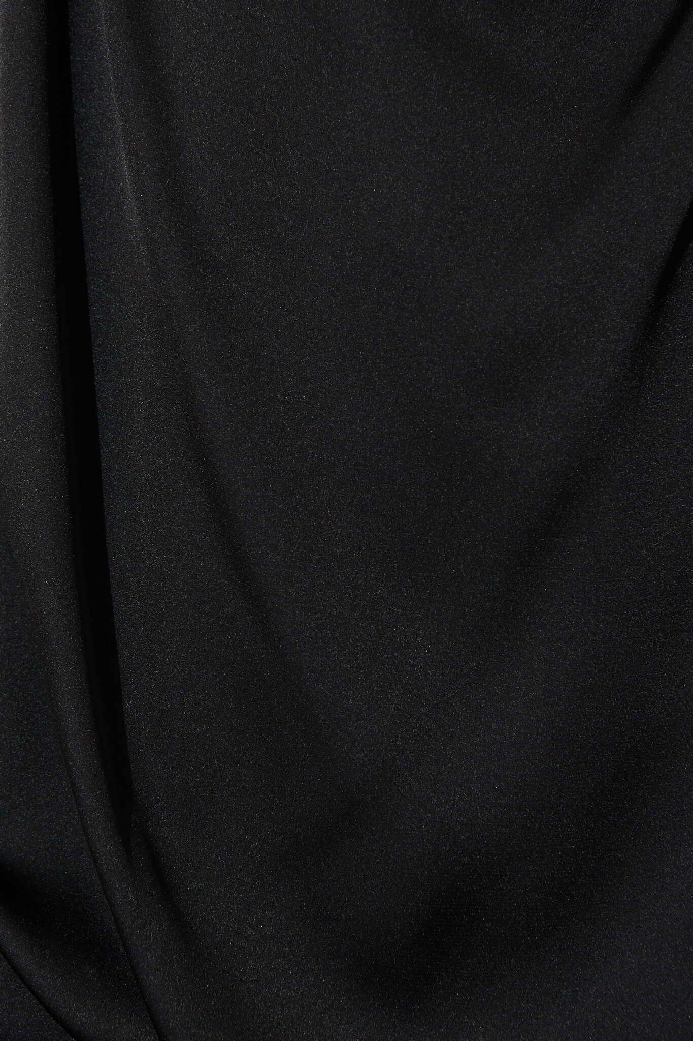 Black Satin Roxanne Blouse