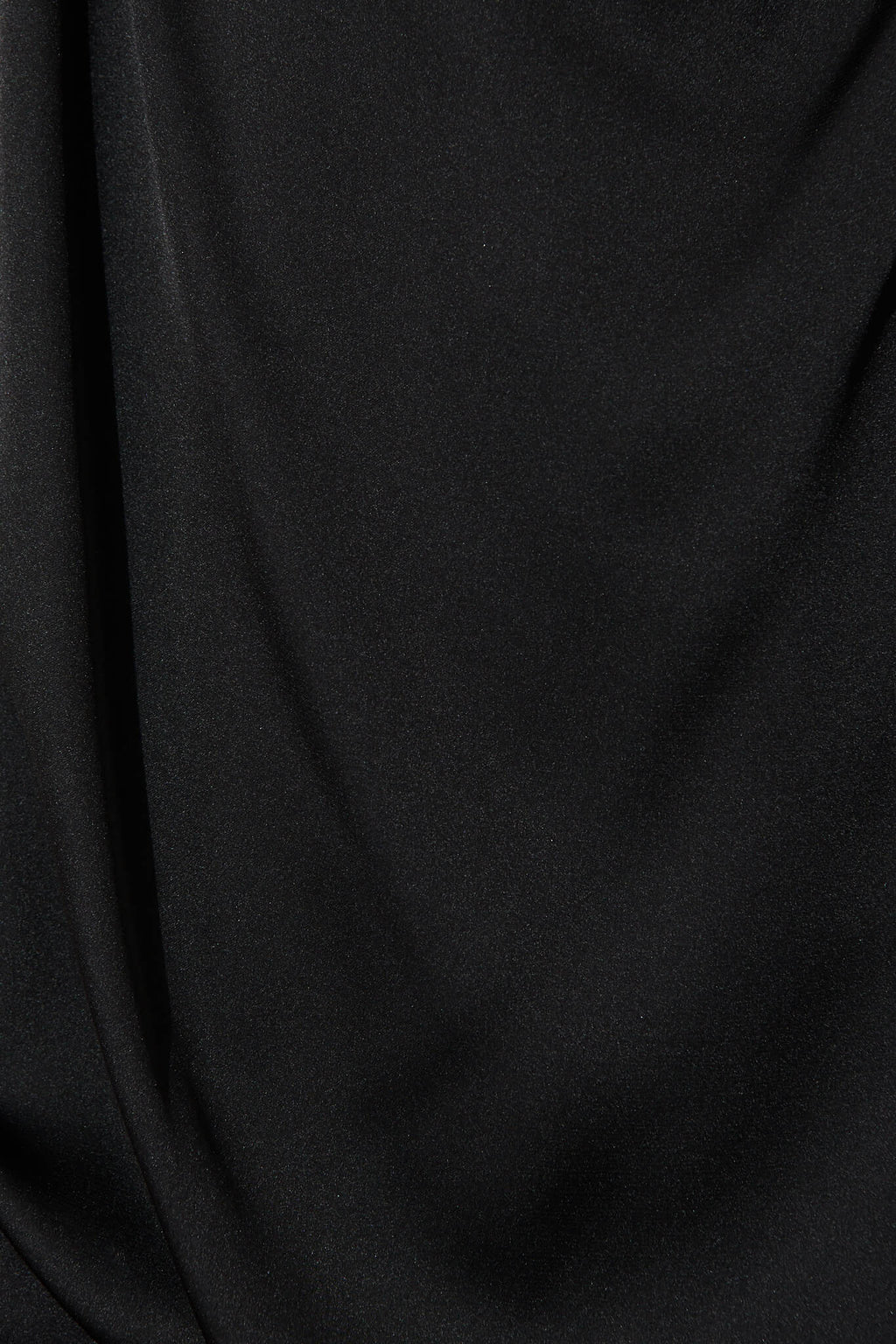 Black Satin Roxanne Blouse