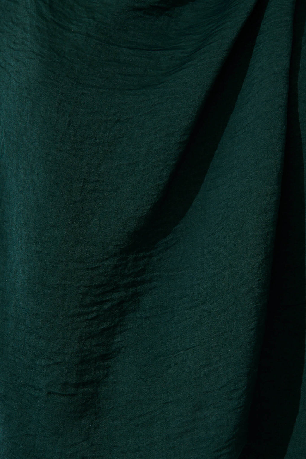 Emerald Satin Roxanne Blouse