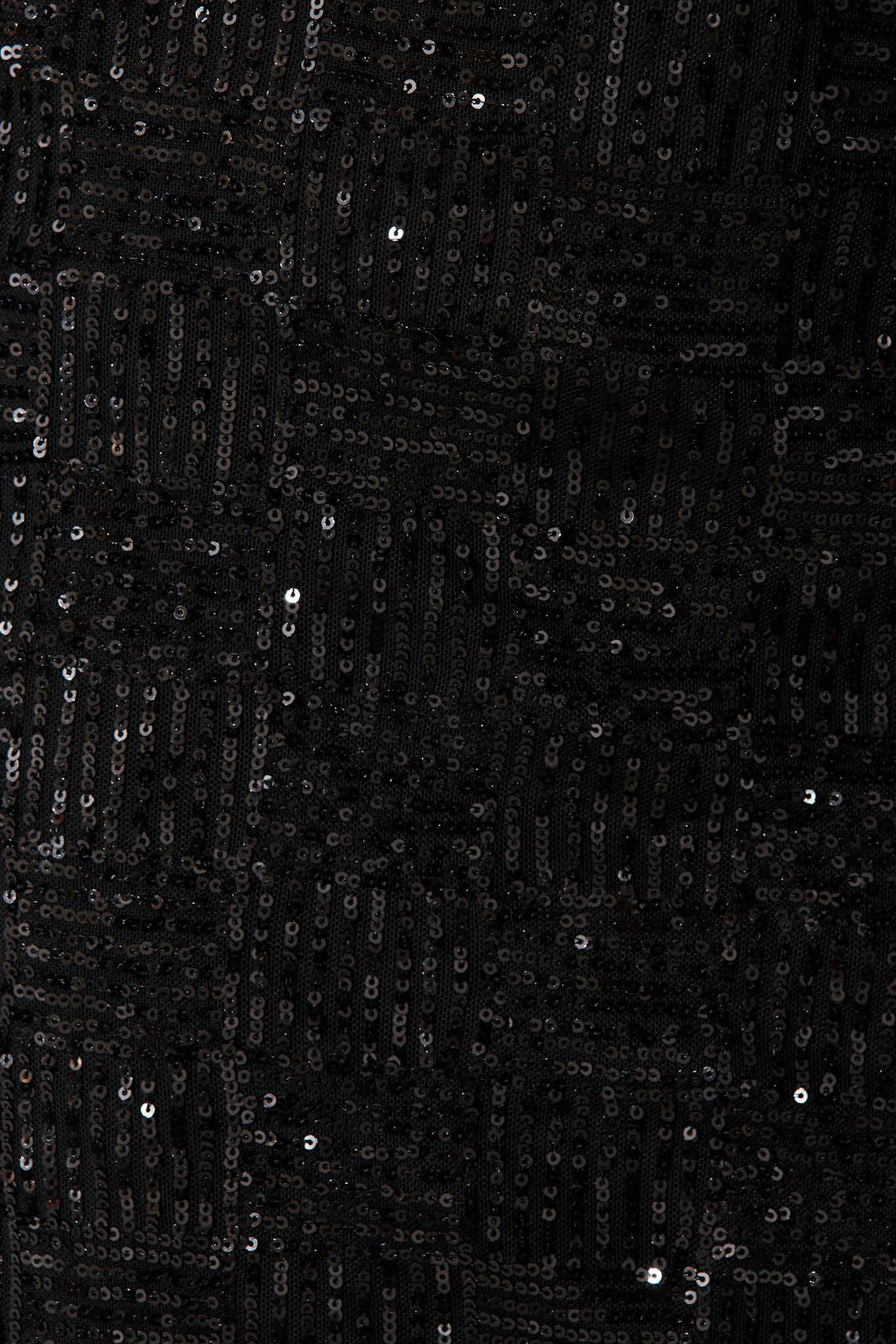 Black Sequin Bejeweled Skirt