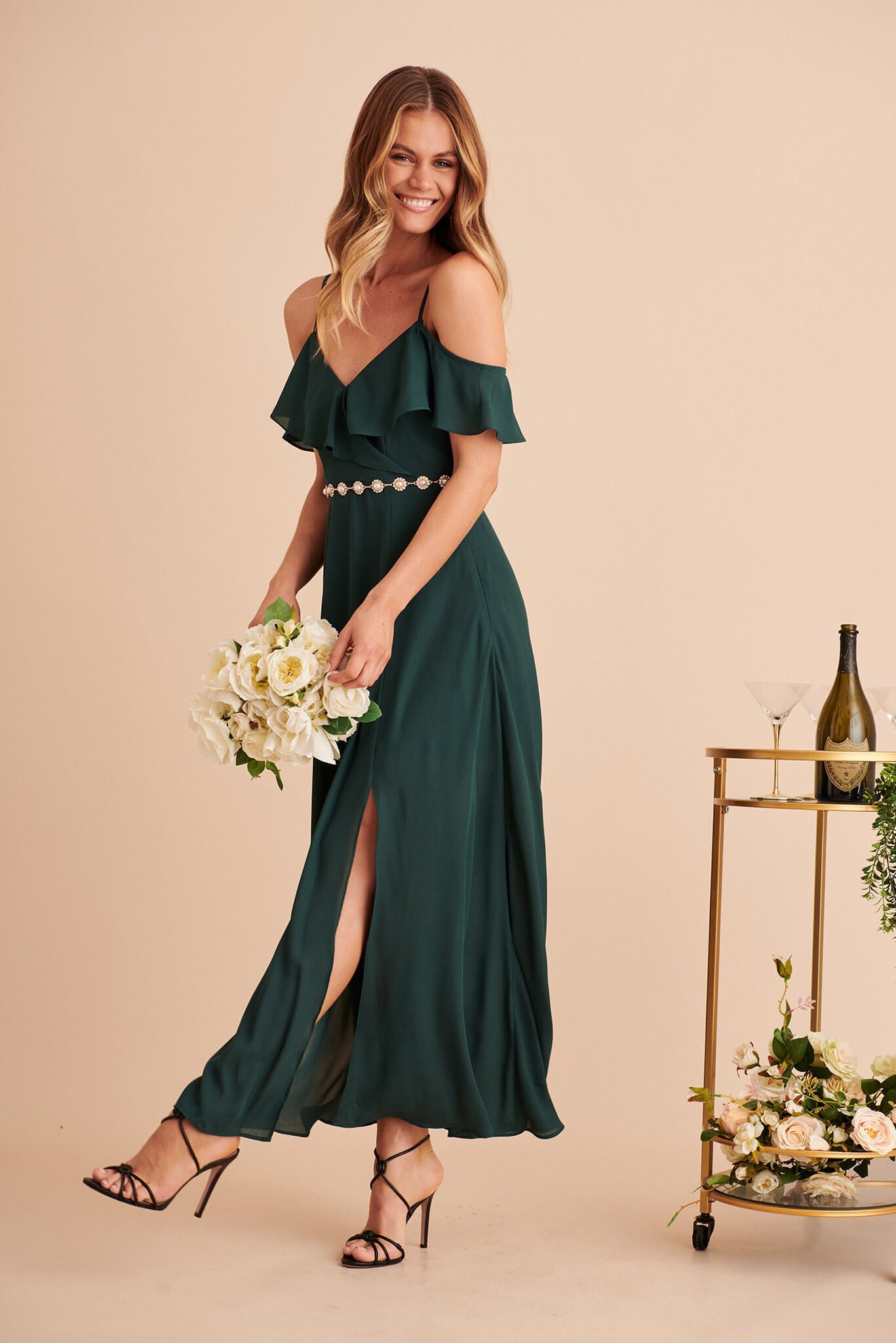 Emerald Green Maxi Dress