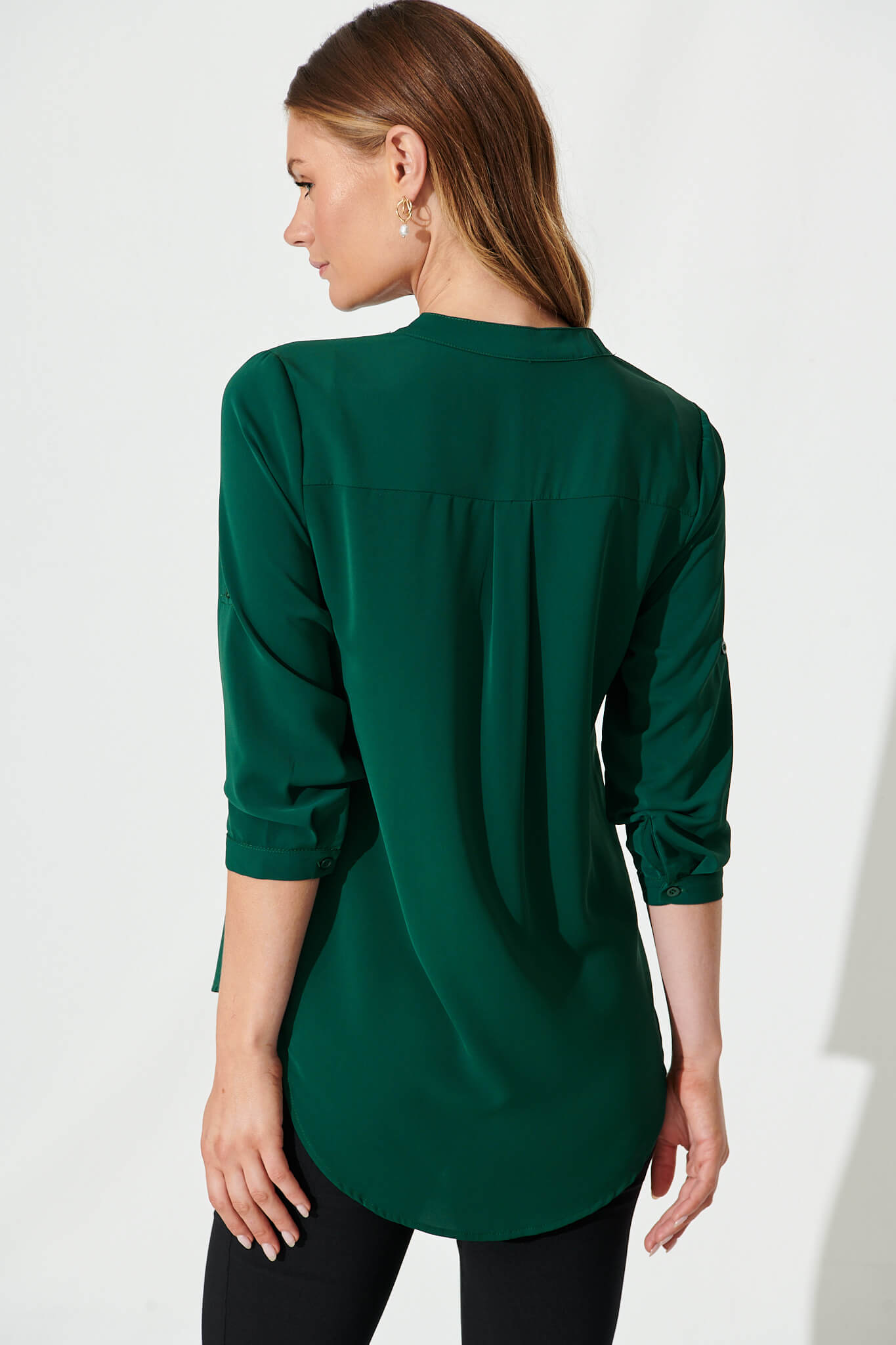 Emerald Green Blouse