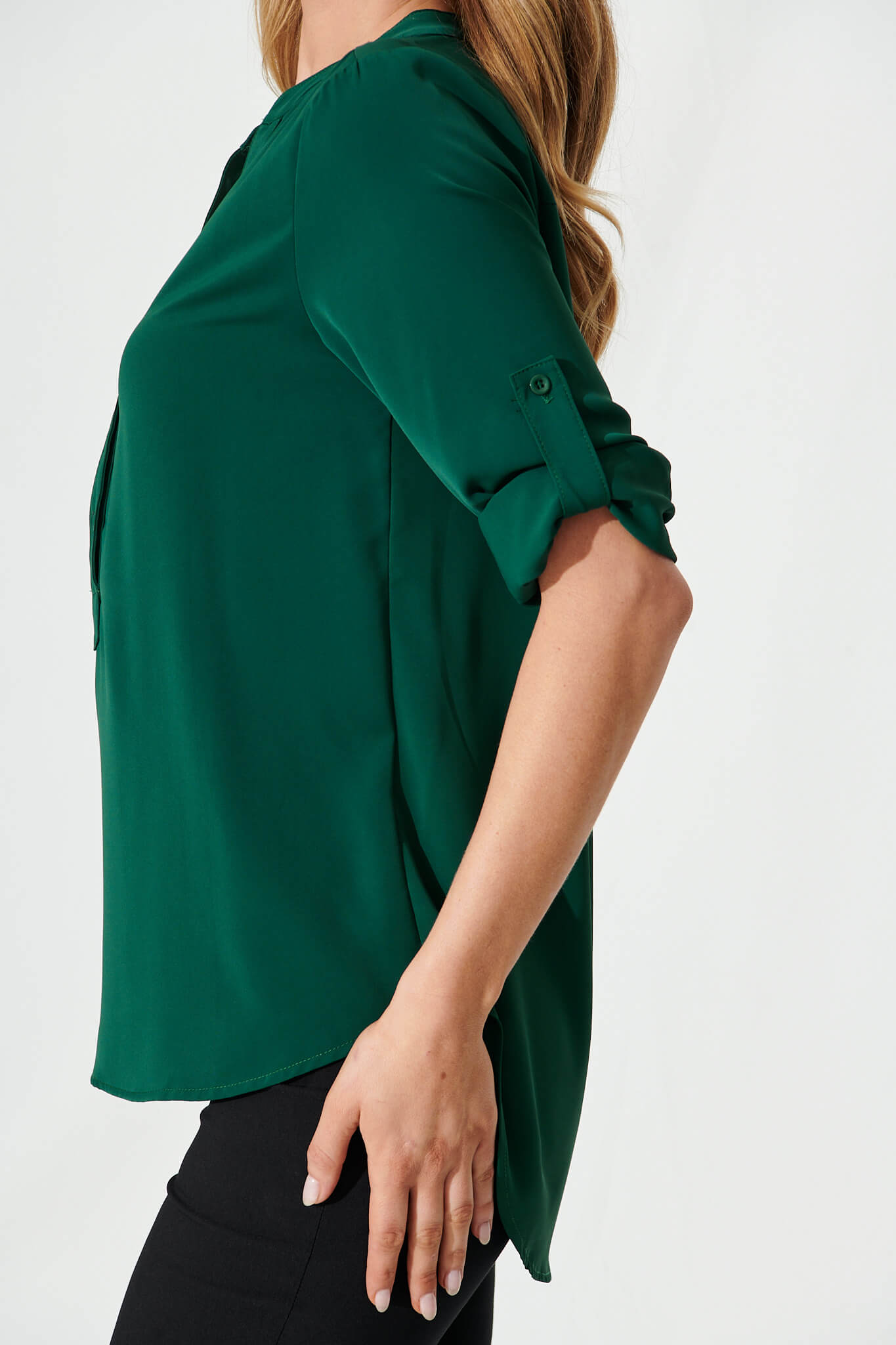 Emerald Green Blouse