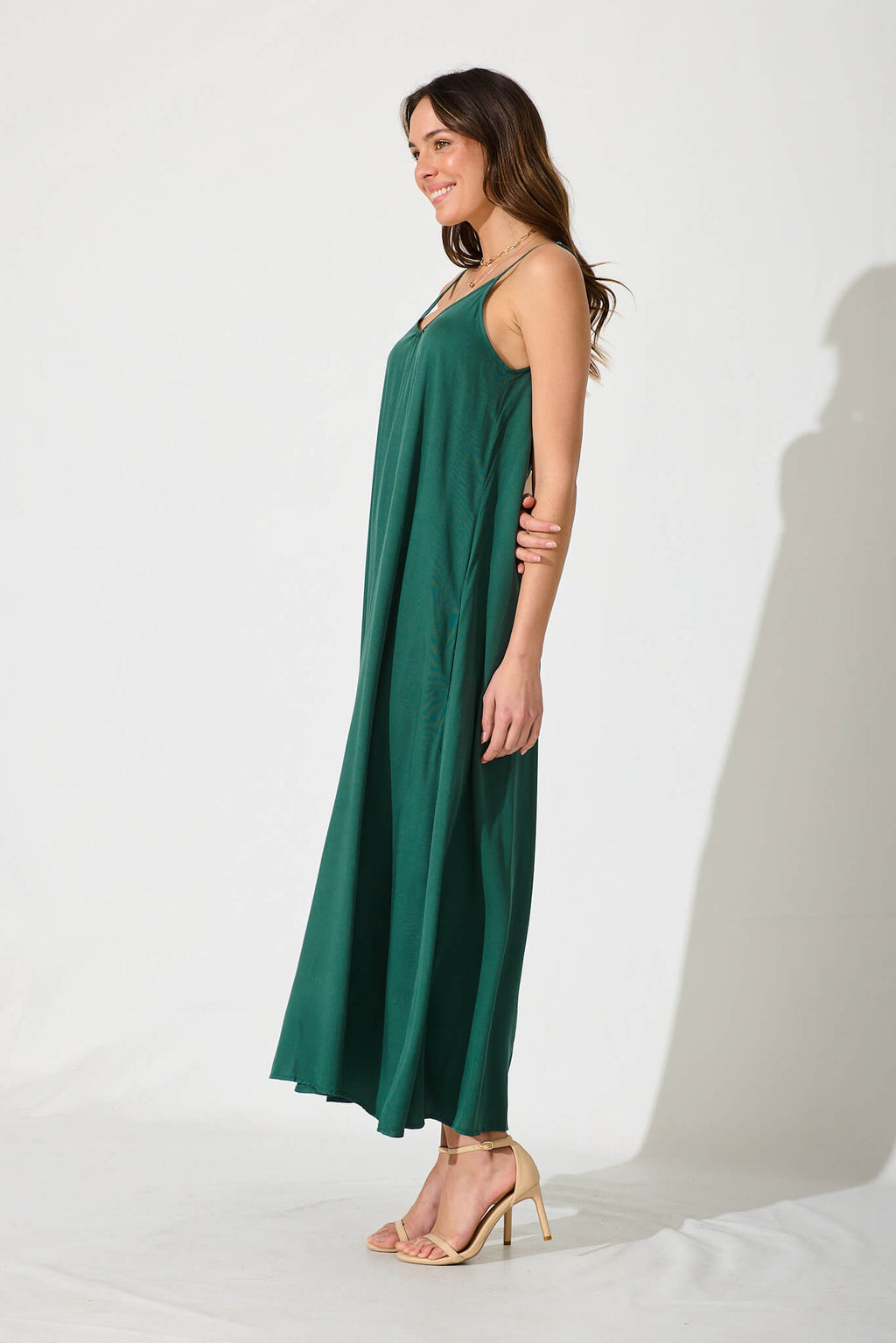 Green Maxi Dress - No Scrubs Style