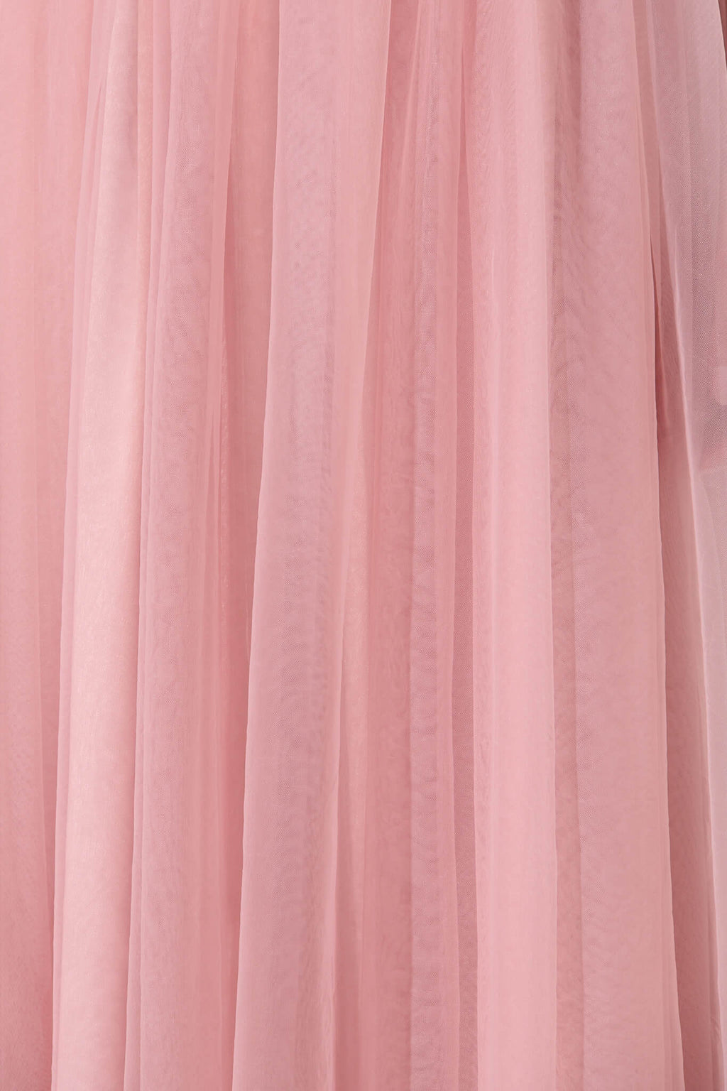 Blush Tulle Lotus Maxi Gown
