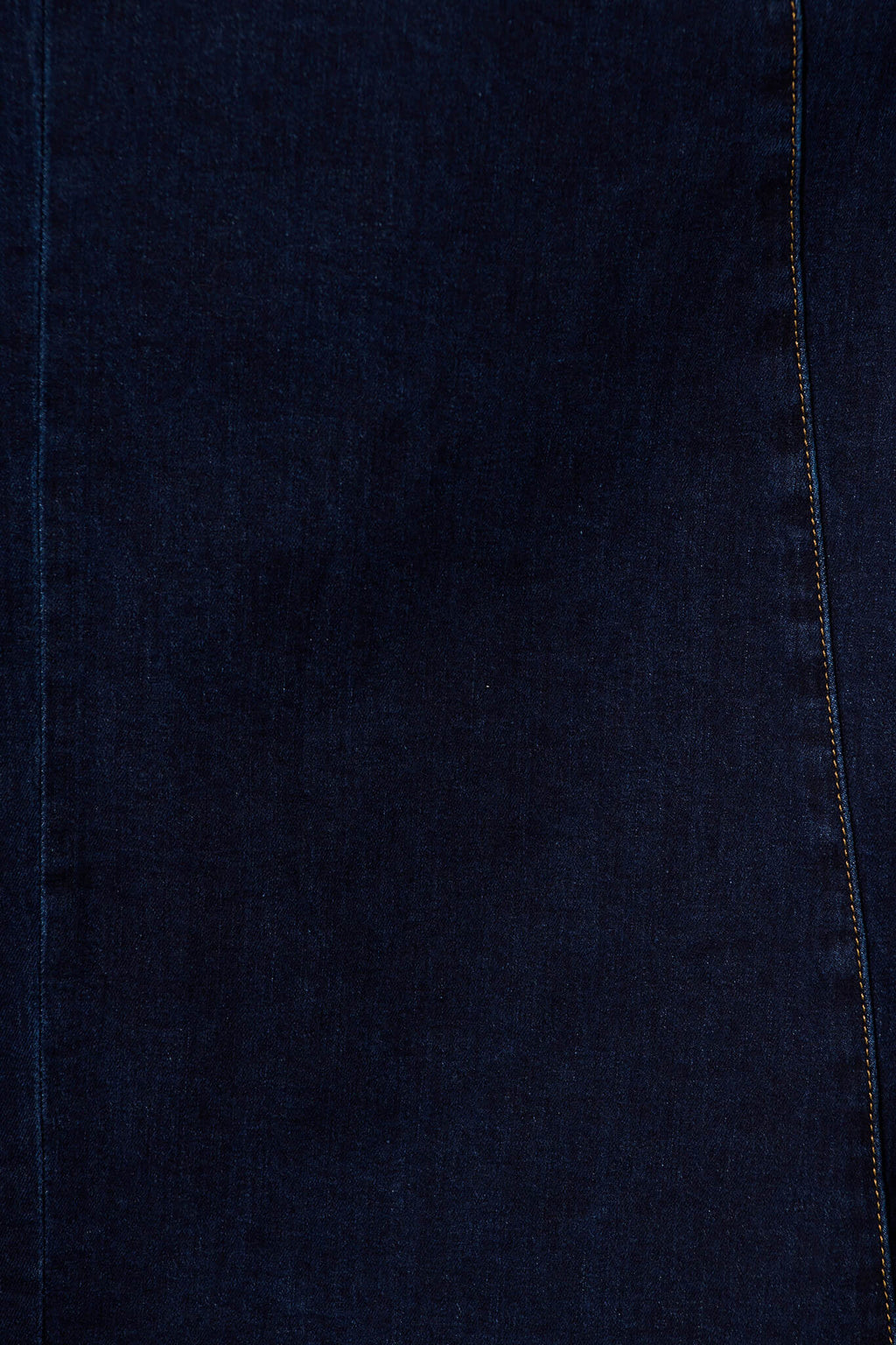 Dark Blue Denim Midi Dress by Adrianna