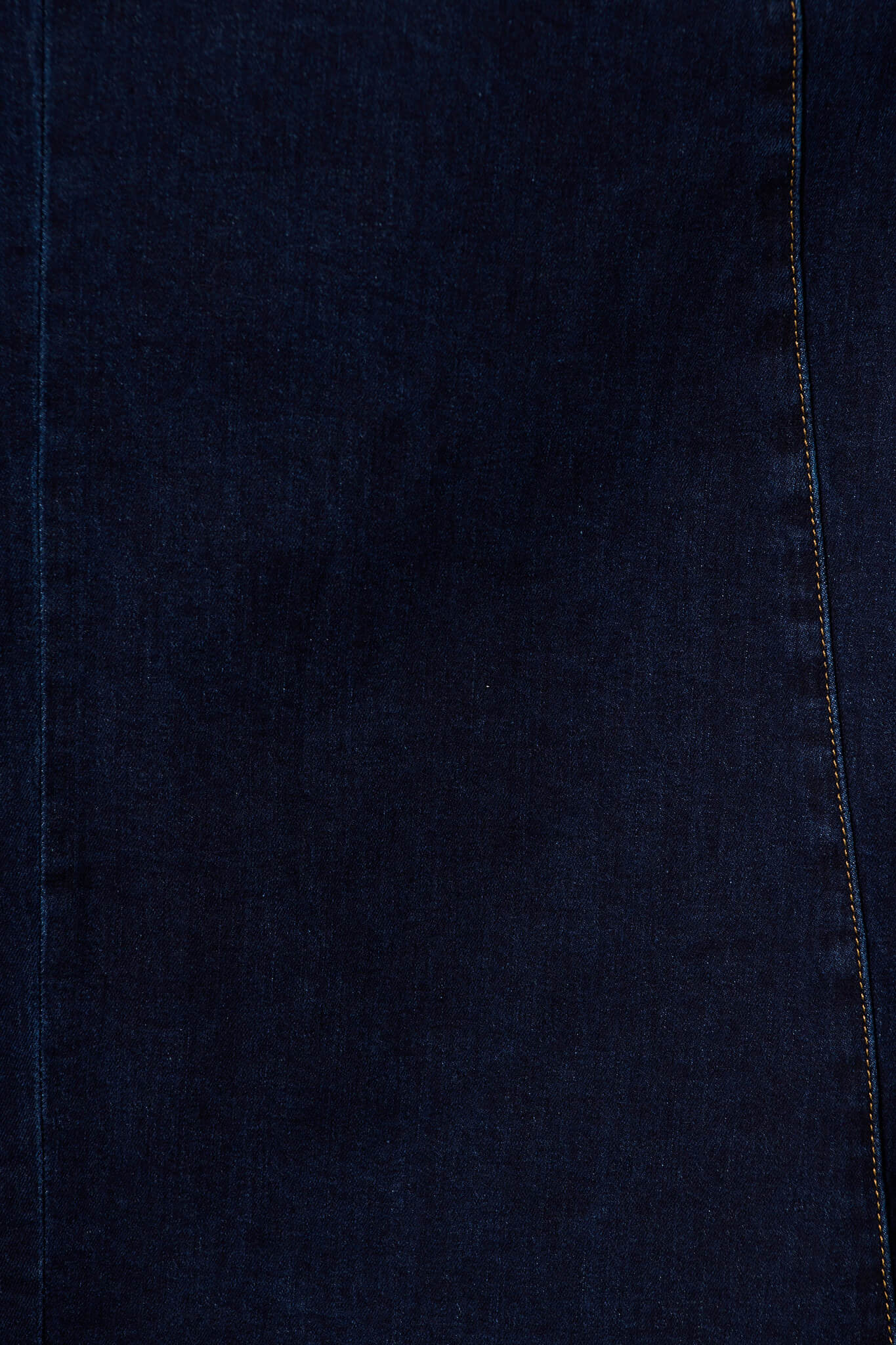 Dark Blue Denim Midi Dress by Adrianna
