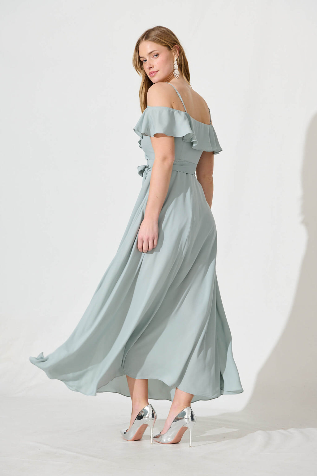 Sage Green Maxi Dress - Marit Style