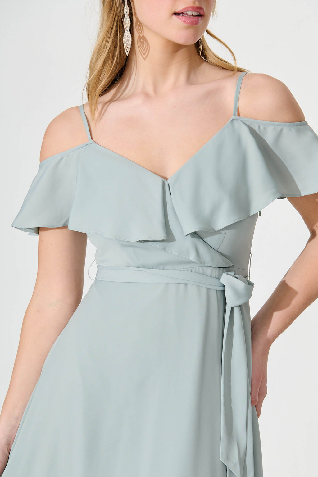 Sage Green Maxi Dress - Marit Style