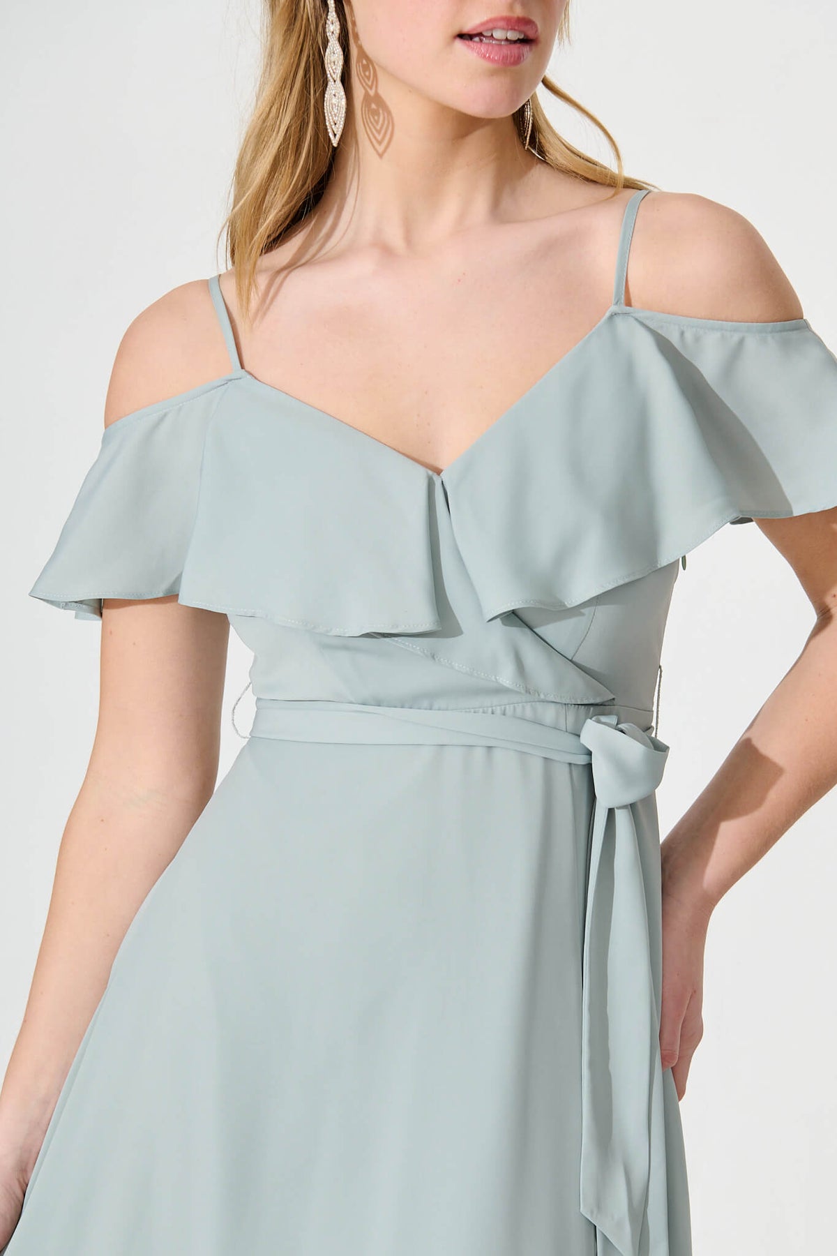 Sage Green Maxi Dress - Marit Style