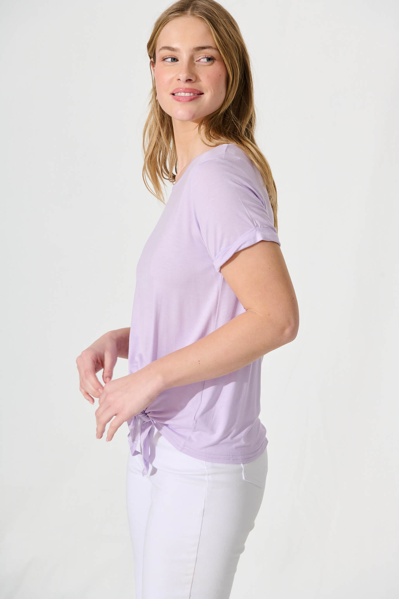 Lilac Tee by Feyteh
