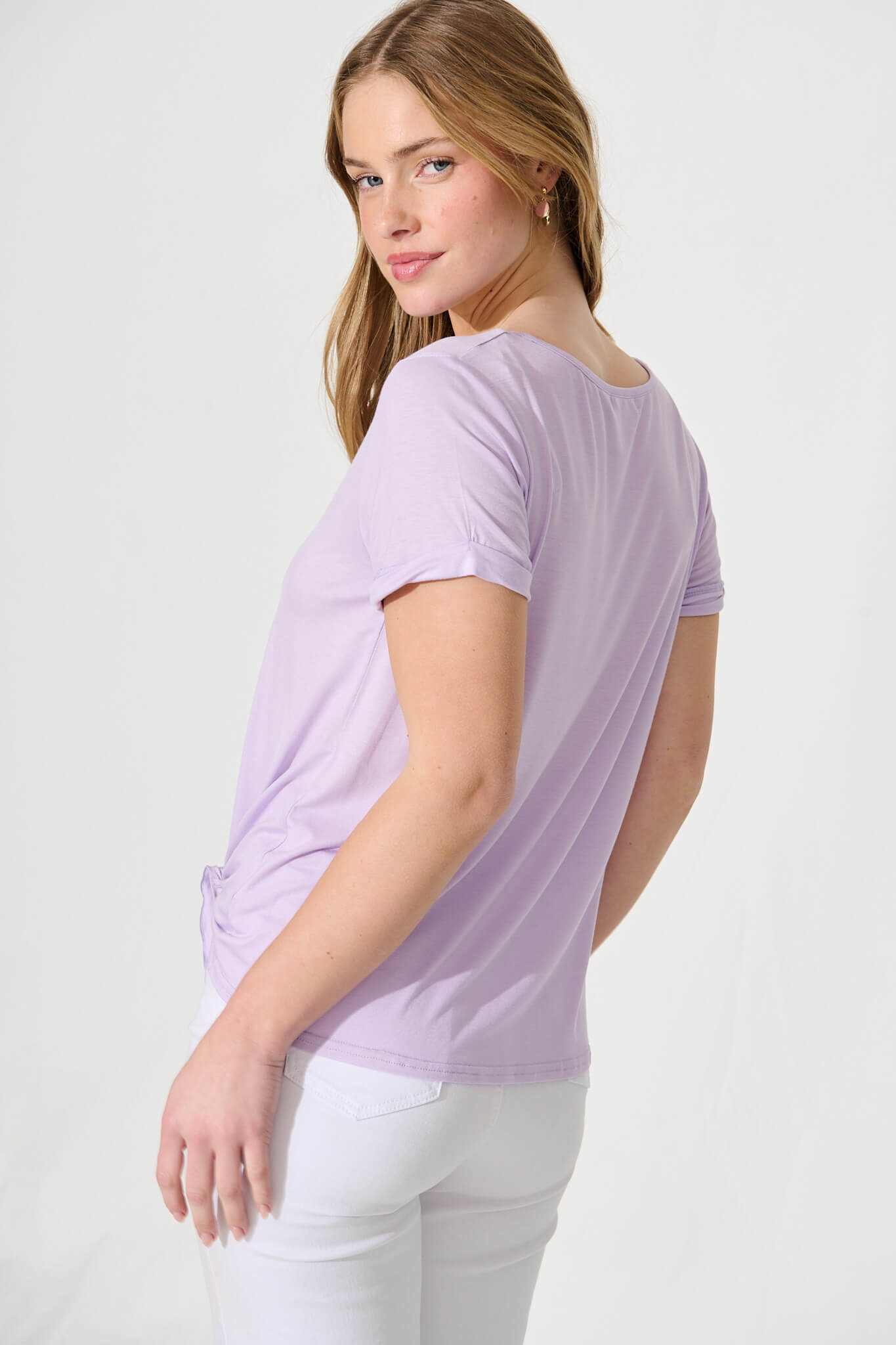 Lilac Tee by Feyteh