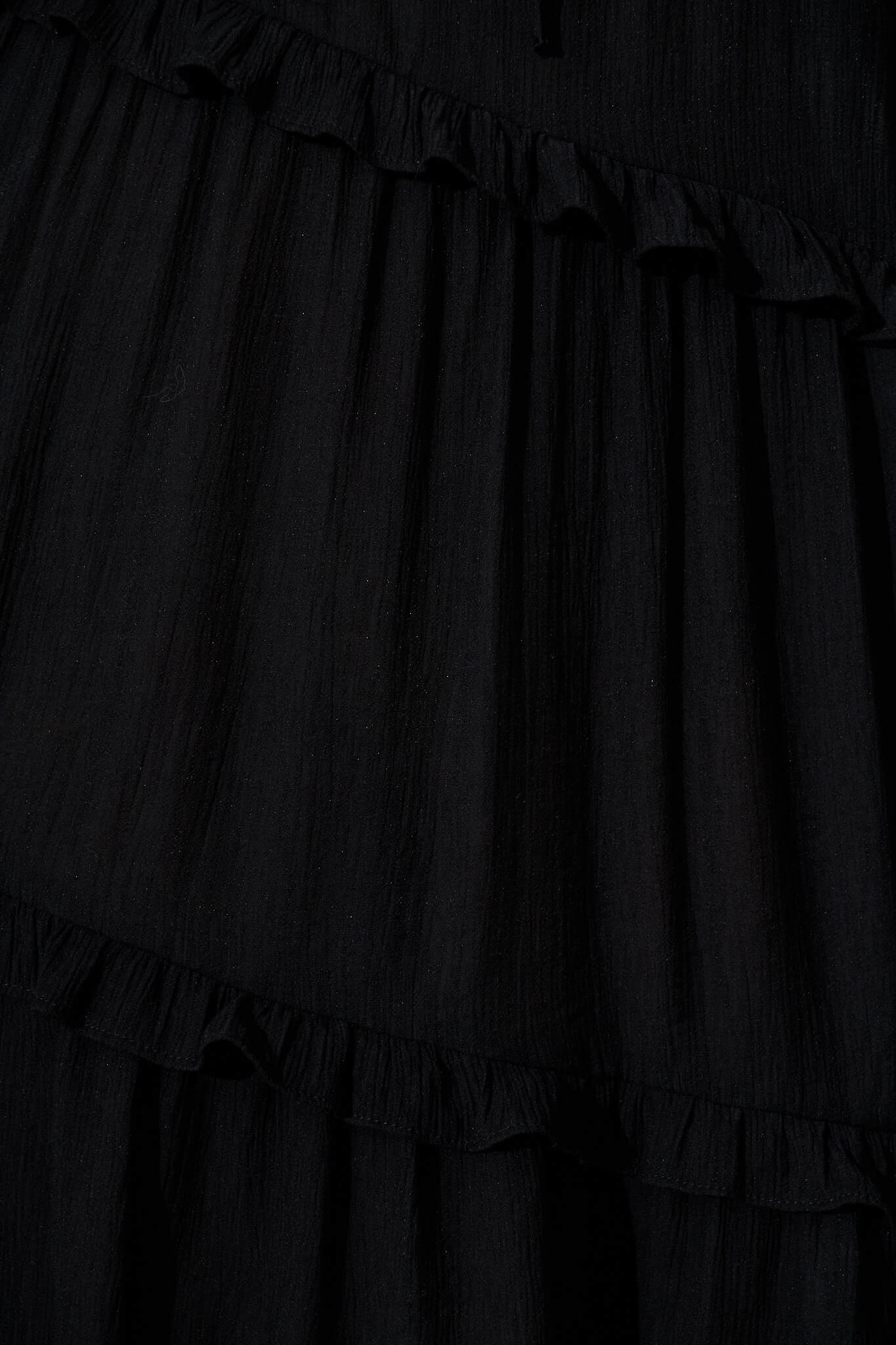 Black Yelena Knee-Length Dress