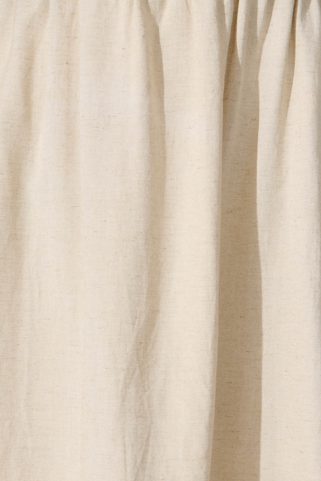 Oatmeal Linen Maxi Dress