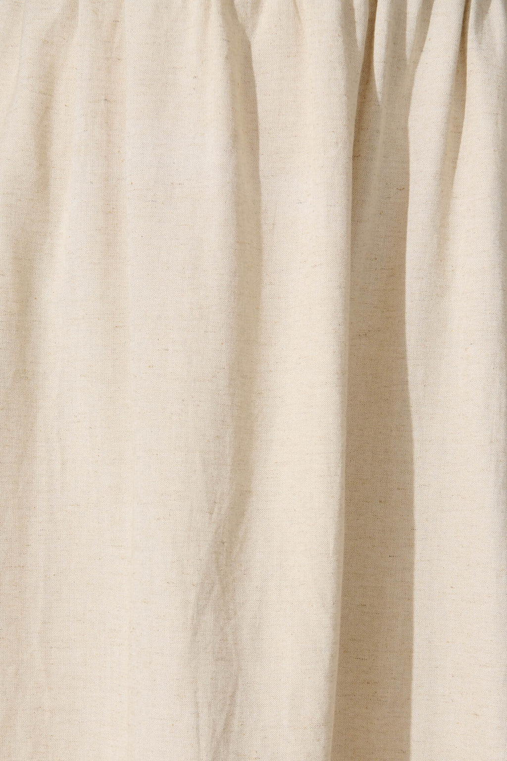 Oatmeal Linen Maxi Dress