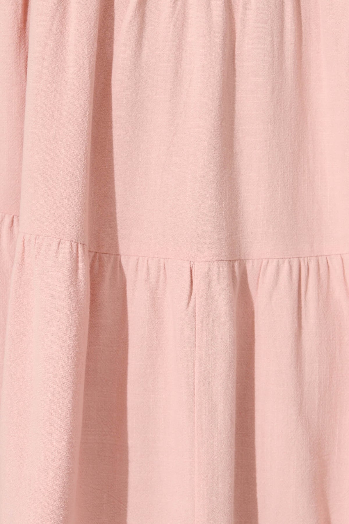 Blush Linen Blend Love Dress