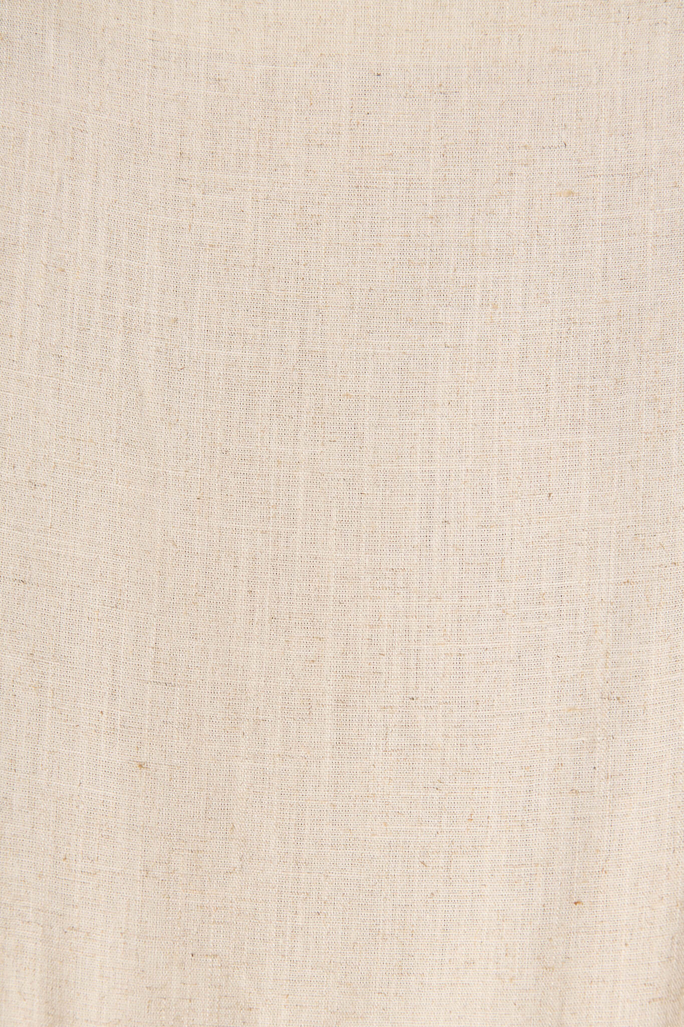 Oatmeal Cotton Linen Blouse
