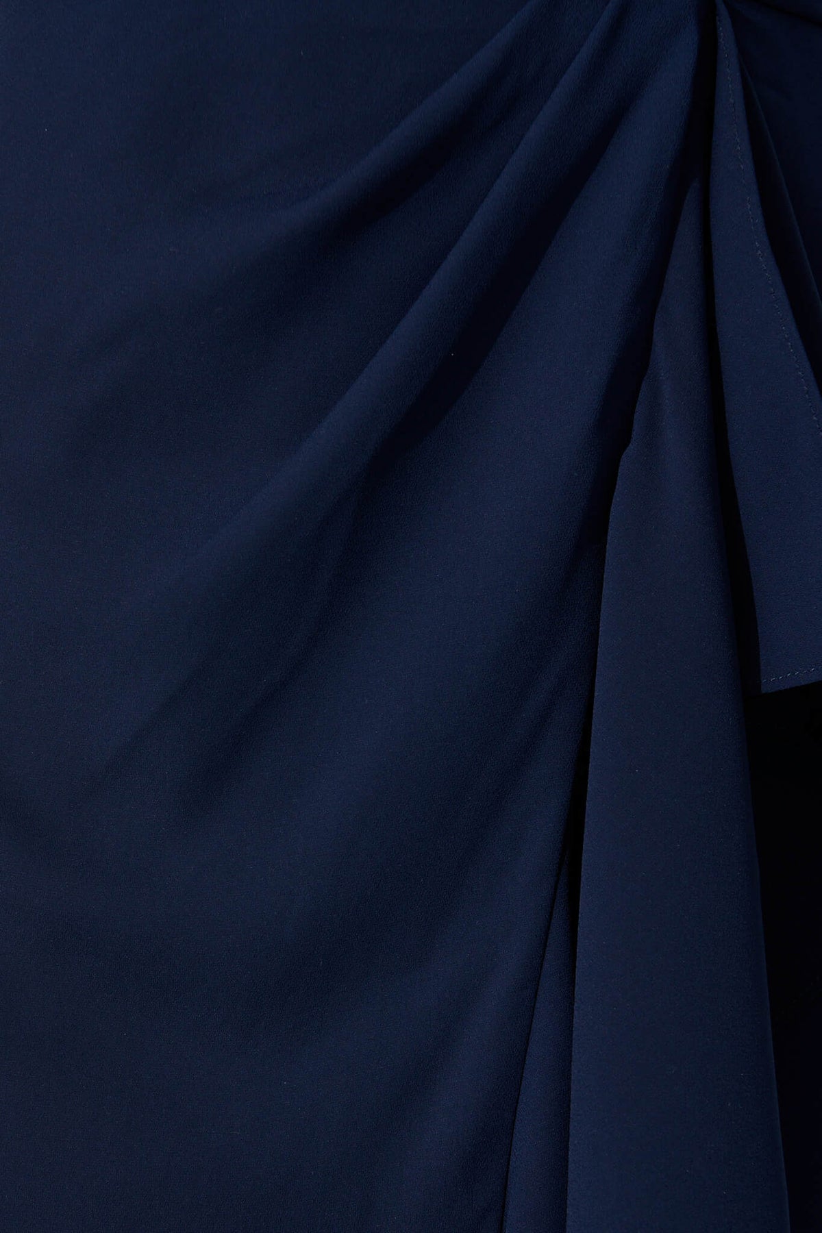 Navy Bird Long Dress