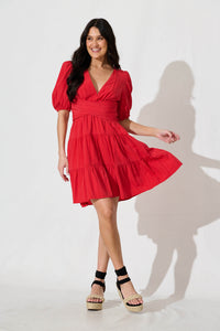 Lovely Dress in Red