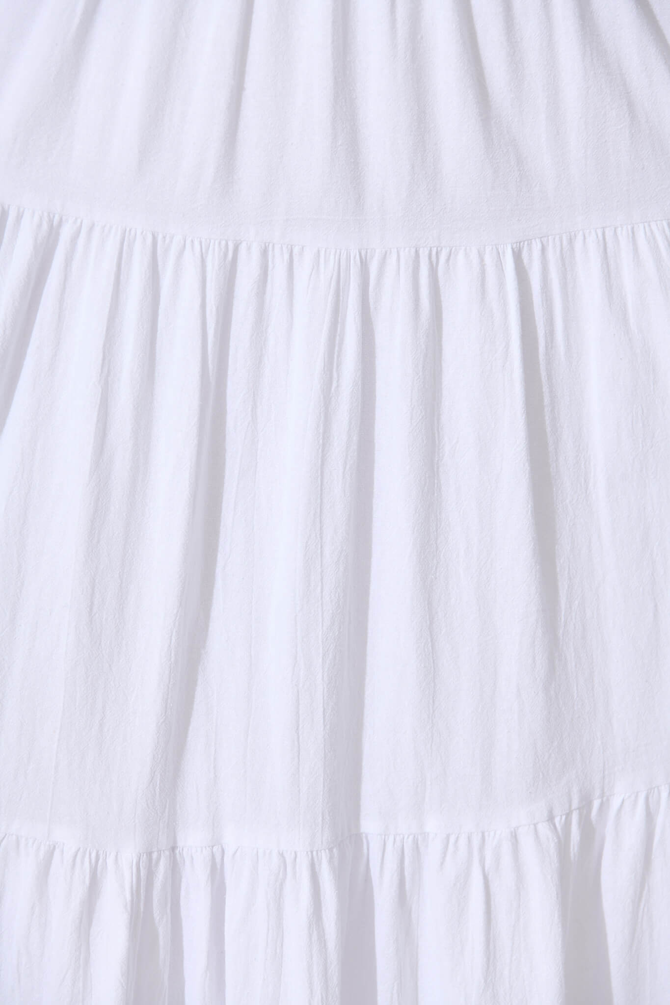 White Elegant Midi Dress