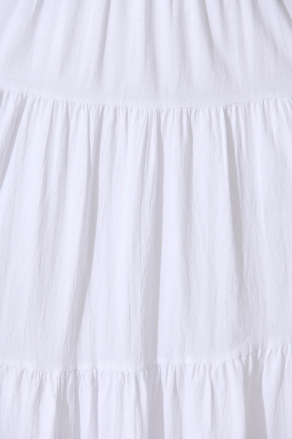 White Elegant Midi Dress