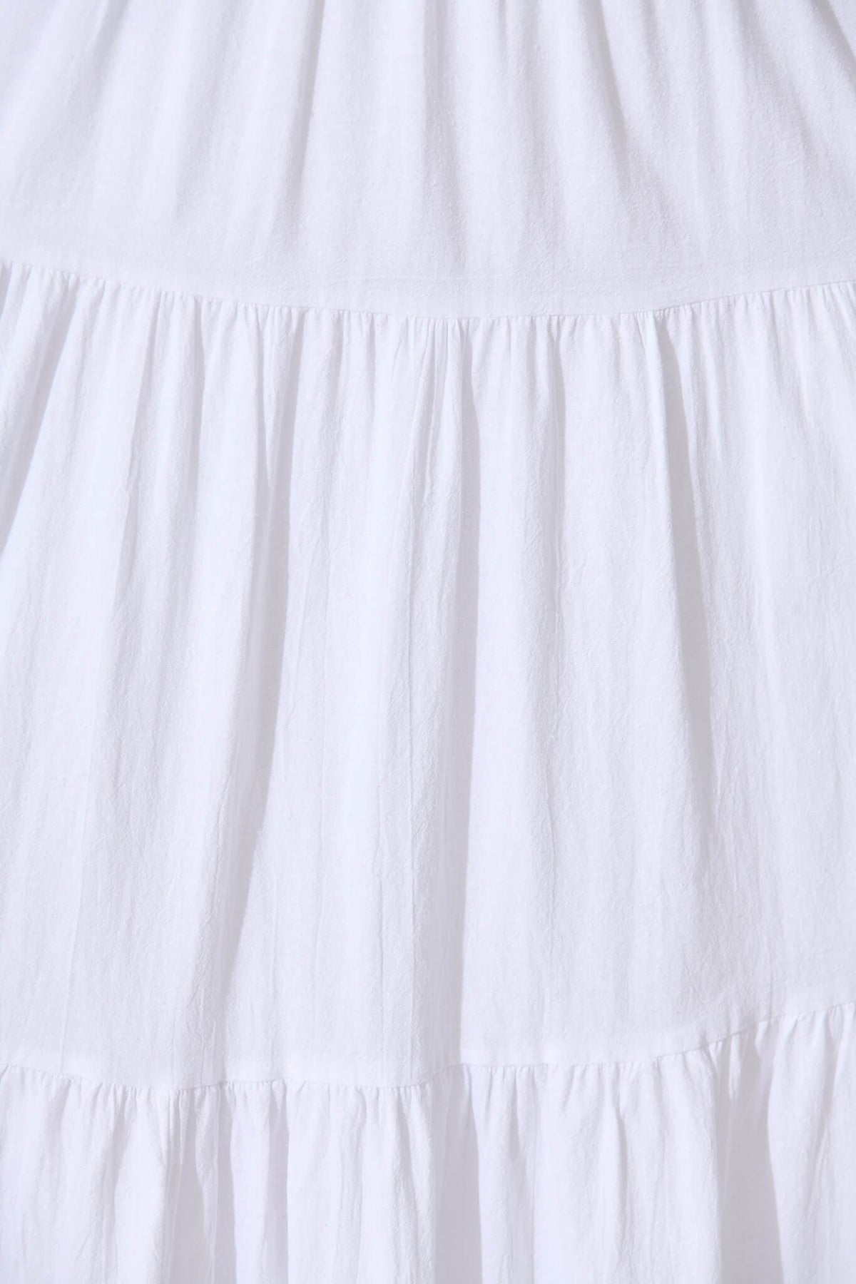 White Elegant Midi Dress
