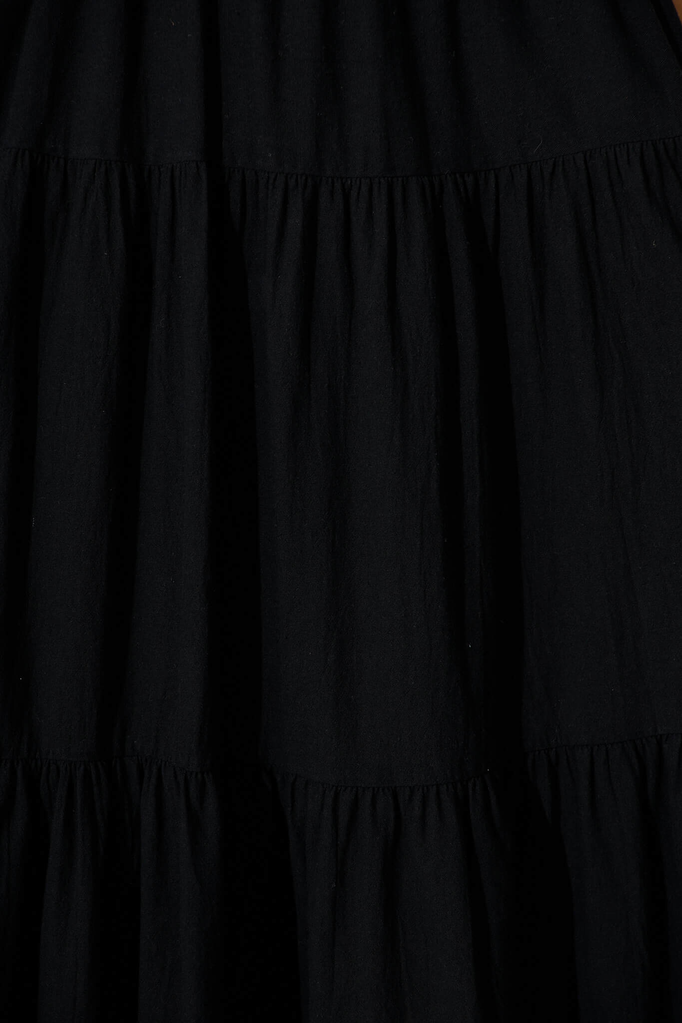 Black Midi Dress by Akino