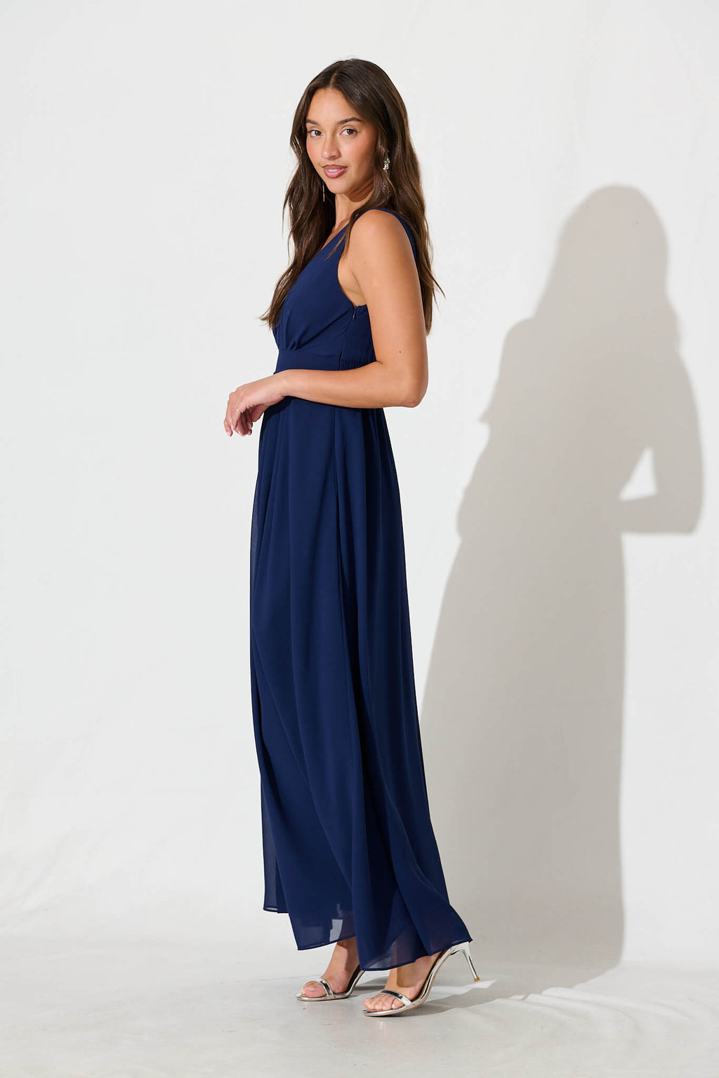Navy Blue Maxi Dress