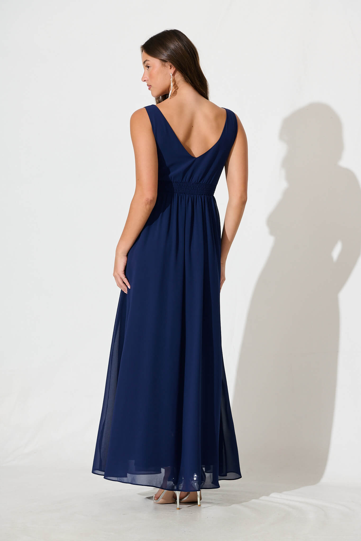 Navy Blue Maxi Dress