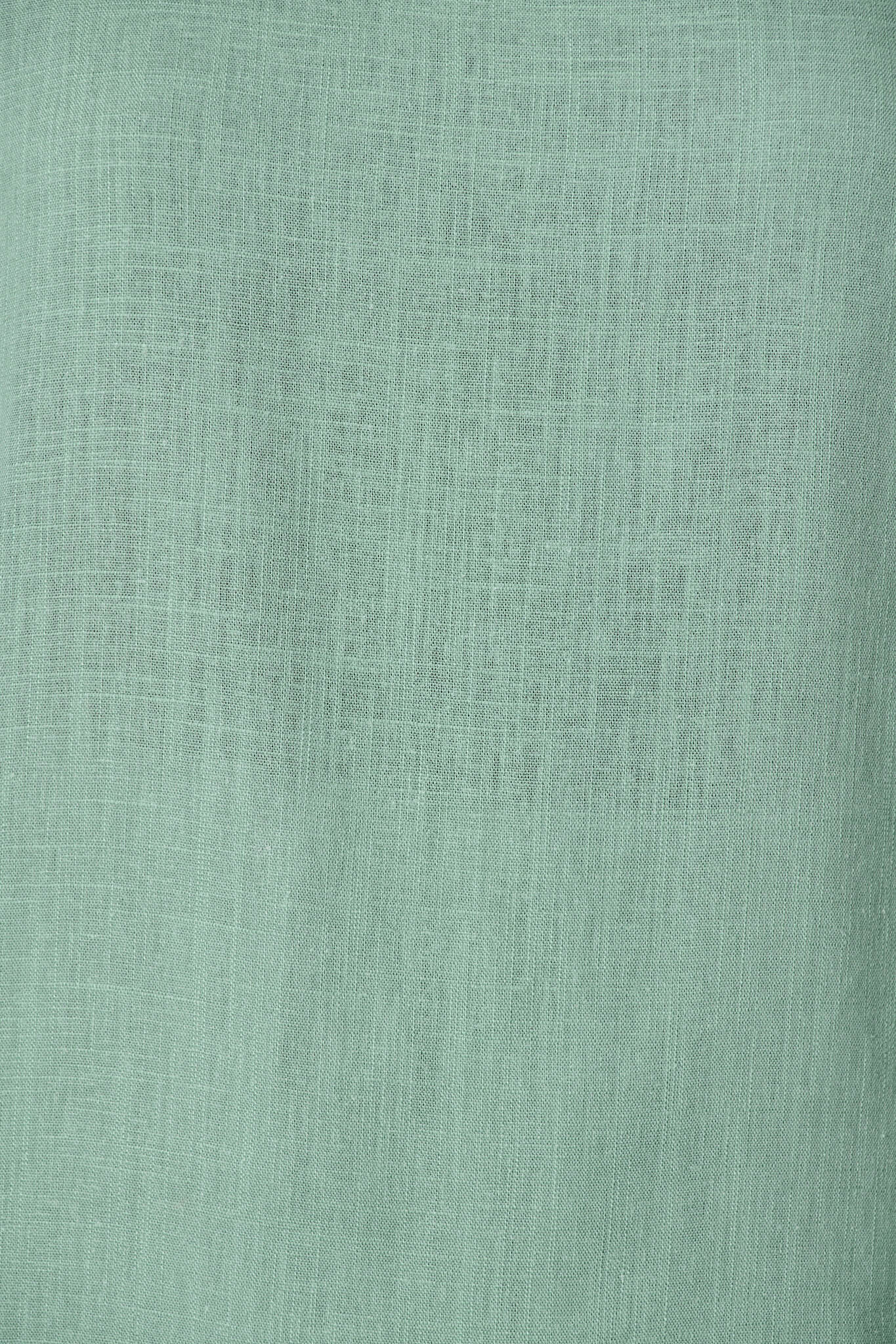 Pale Green Linen Blend Top