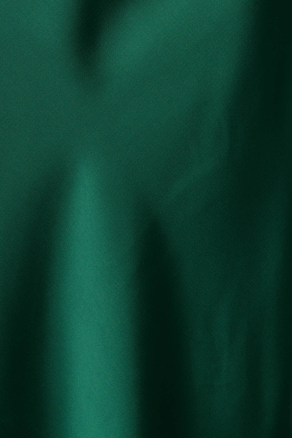 Emerald Green Satin Off-Shoulder Maxi Dress