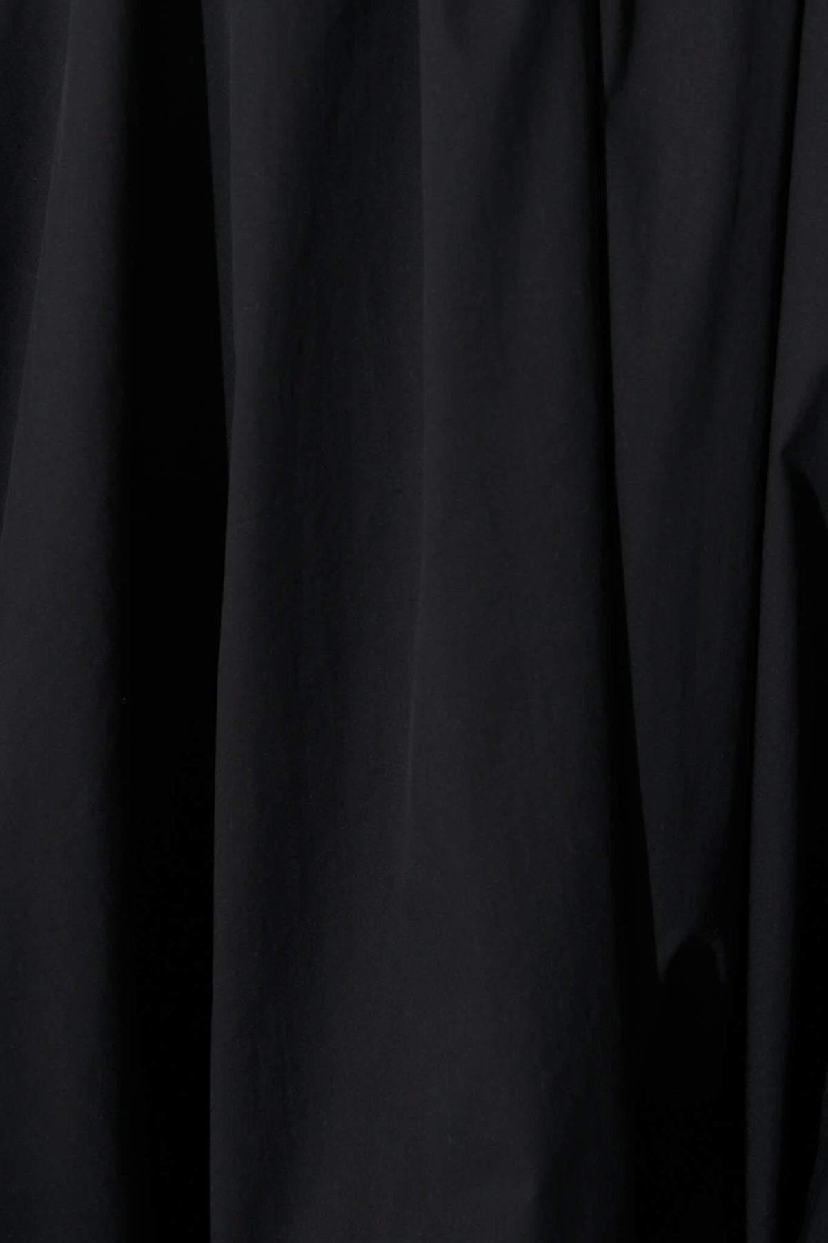 Black Cotton Bubble Dress