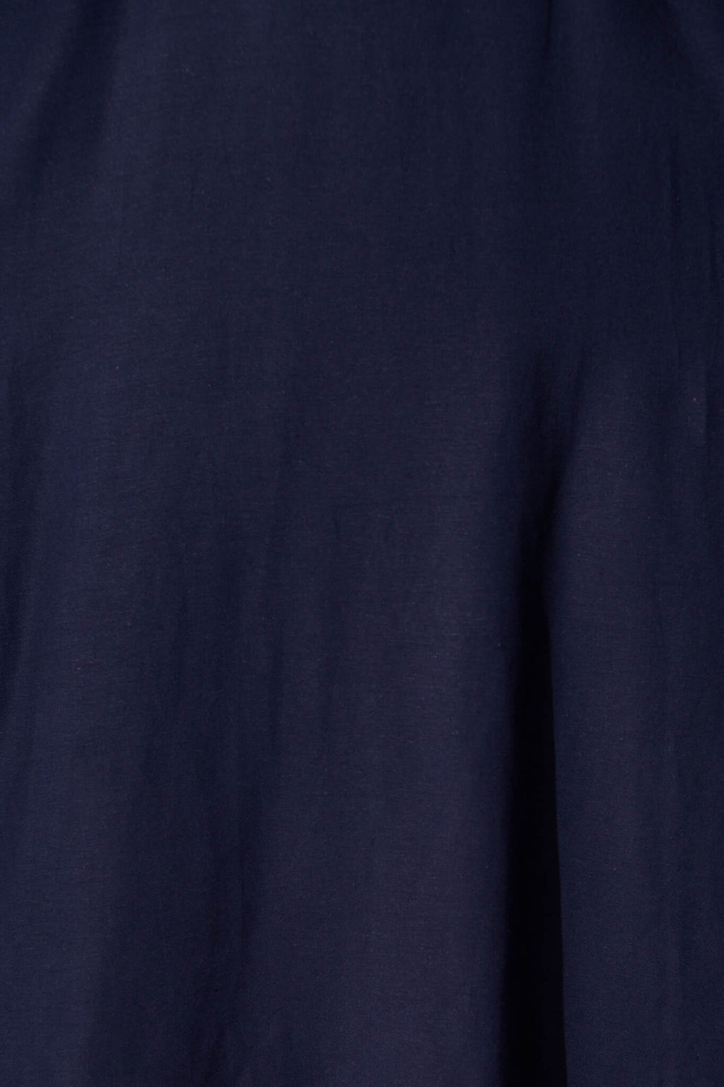 Navy Cotton Linen Midi Dress - Nikolena