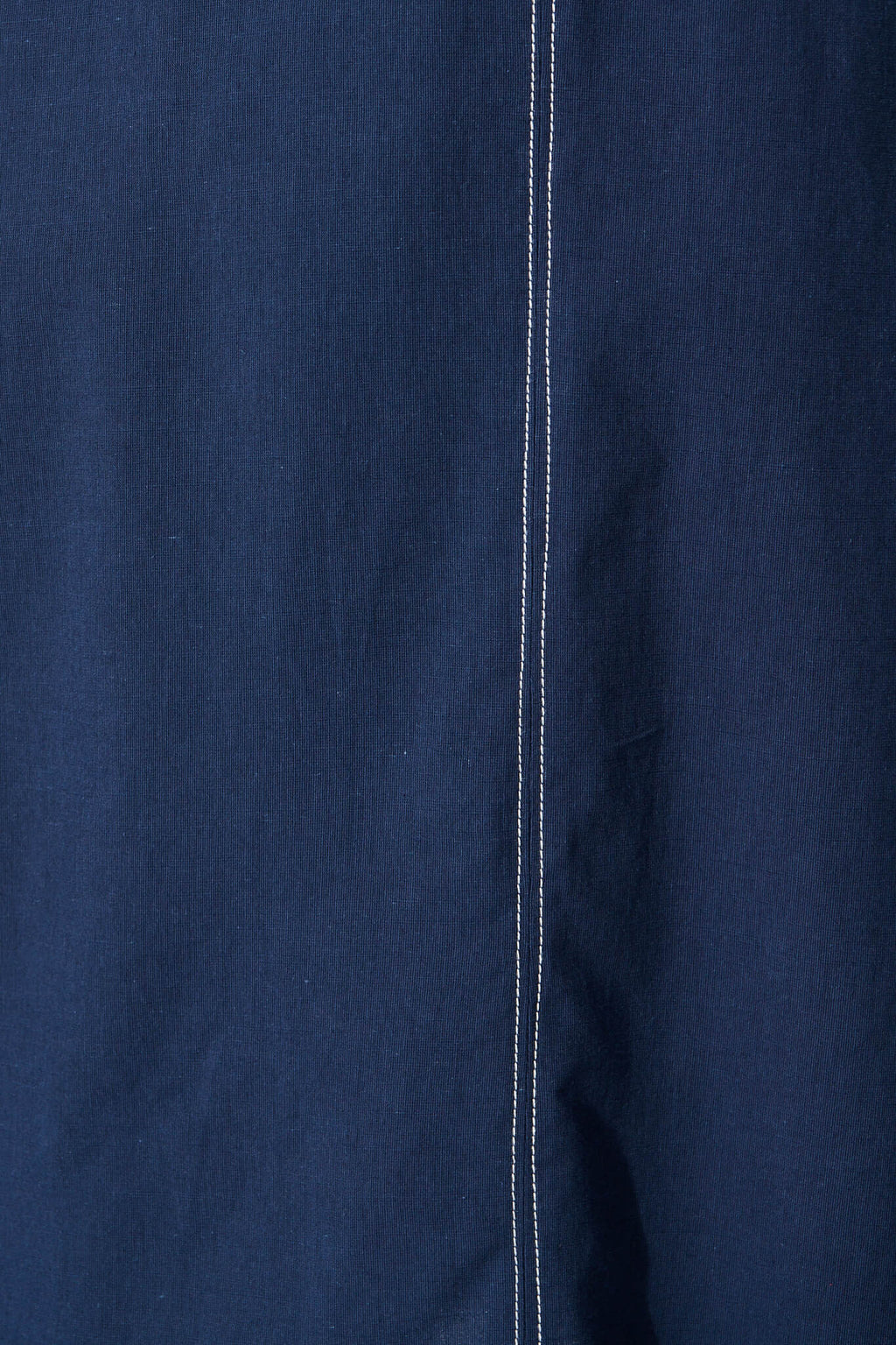 Navy Cotton Midi Dress by Rohini