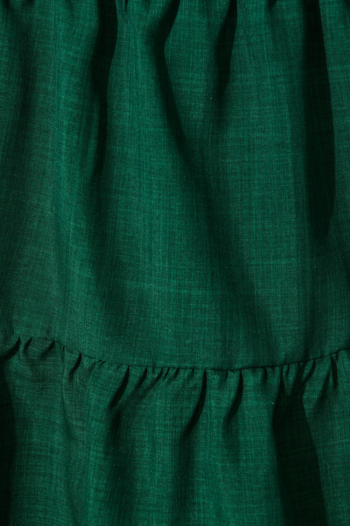 Emerald Green Smock Dress