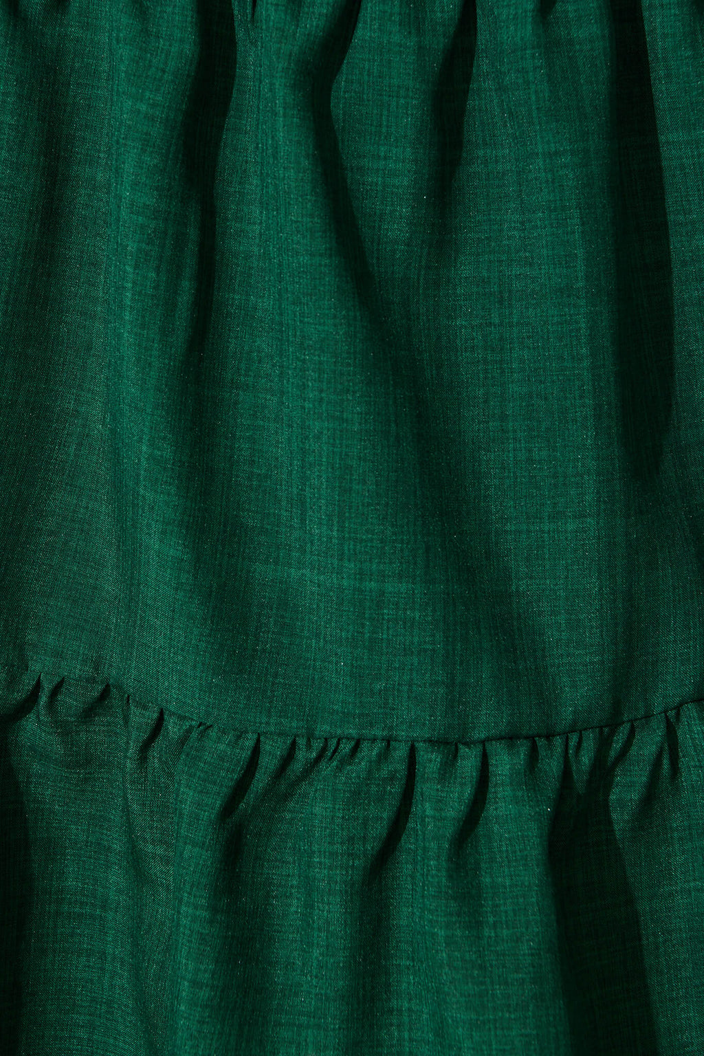 Emerald Green Smock Dress