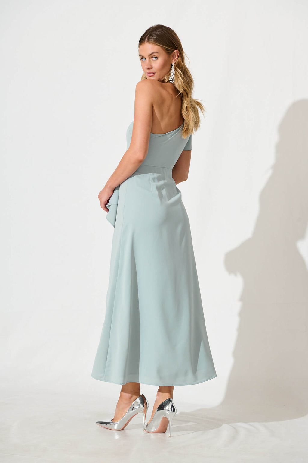Sage Green Bird Maxi