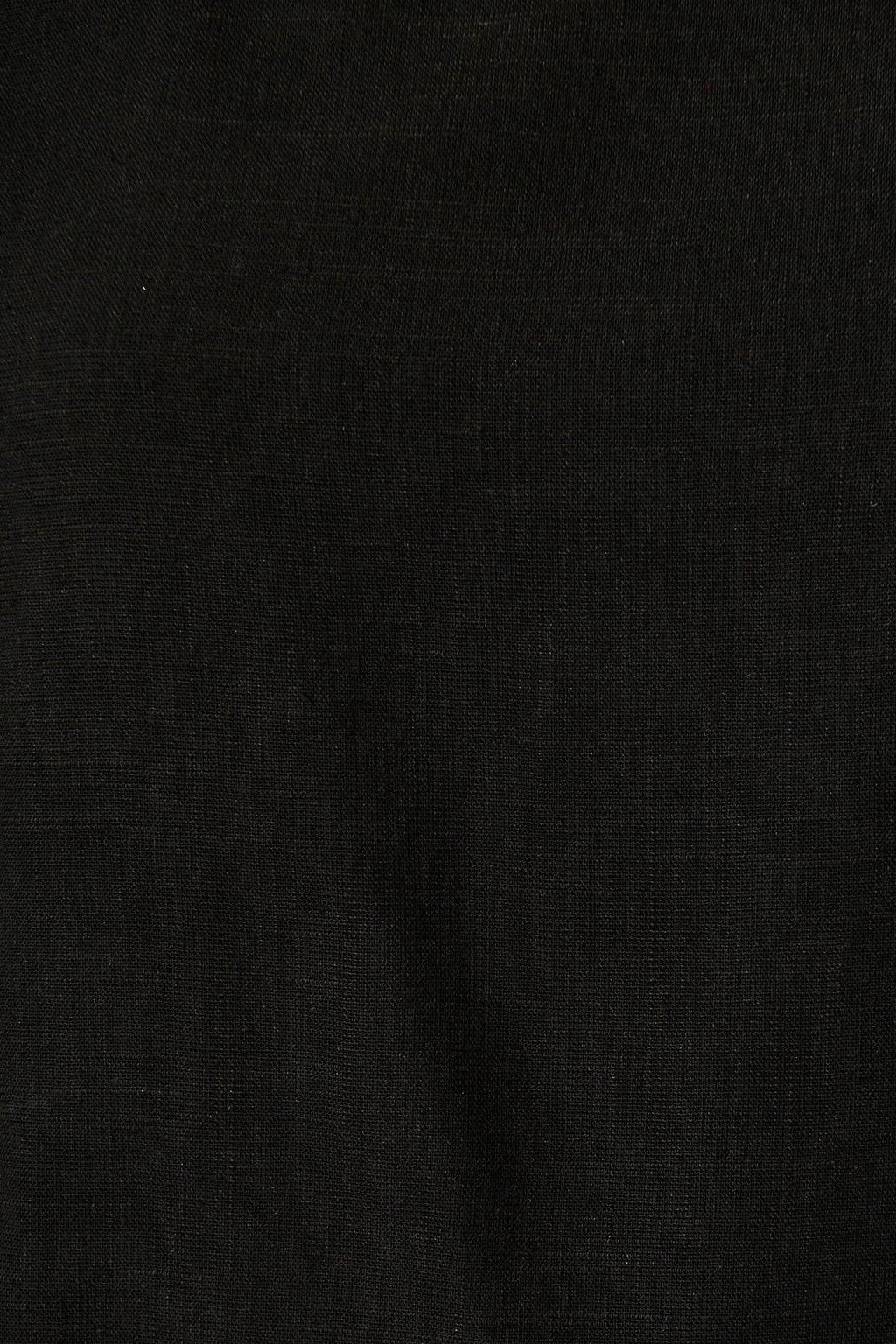 Black Linen Blend Cami Top