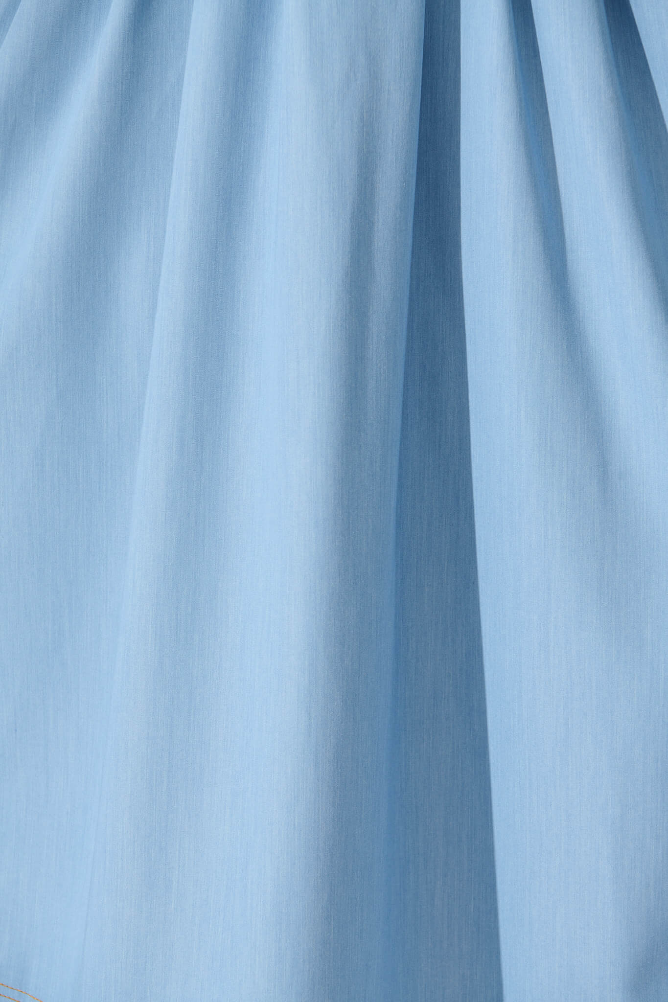 Denim Blue Midi Dress: Hazelina
