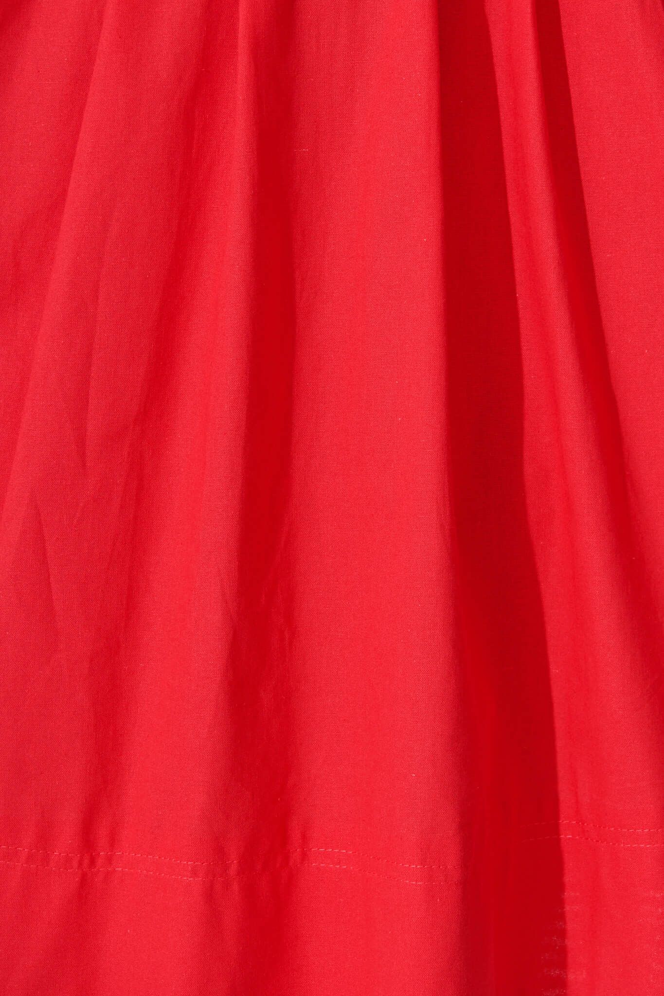 Red Cotton Hazel Dress