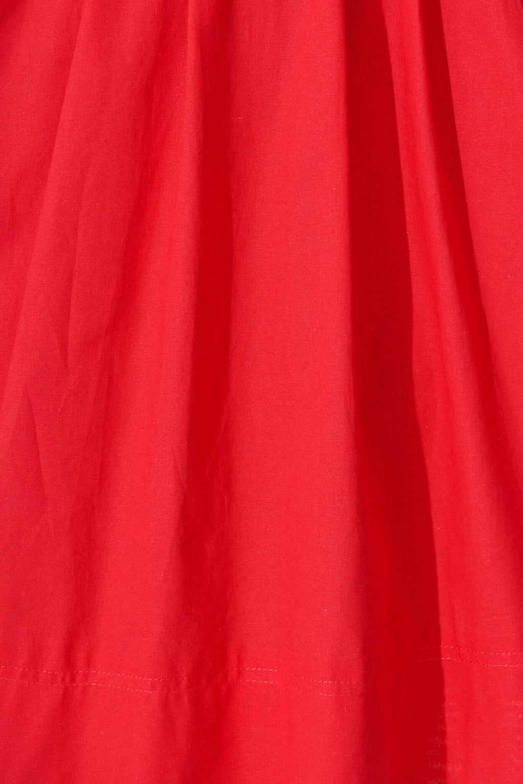 Red Cotton Hazel Dress