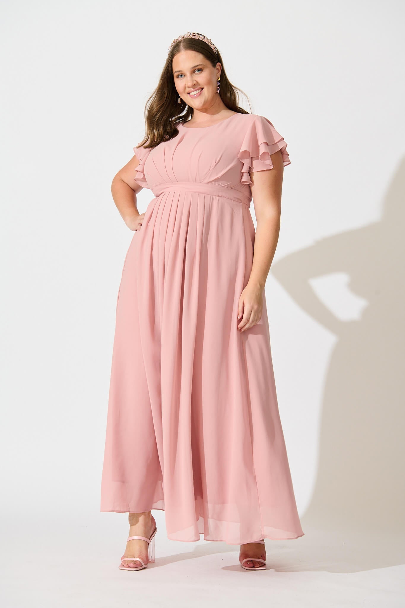 Blush Maxi Beauty Dress