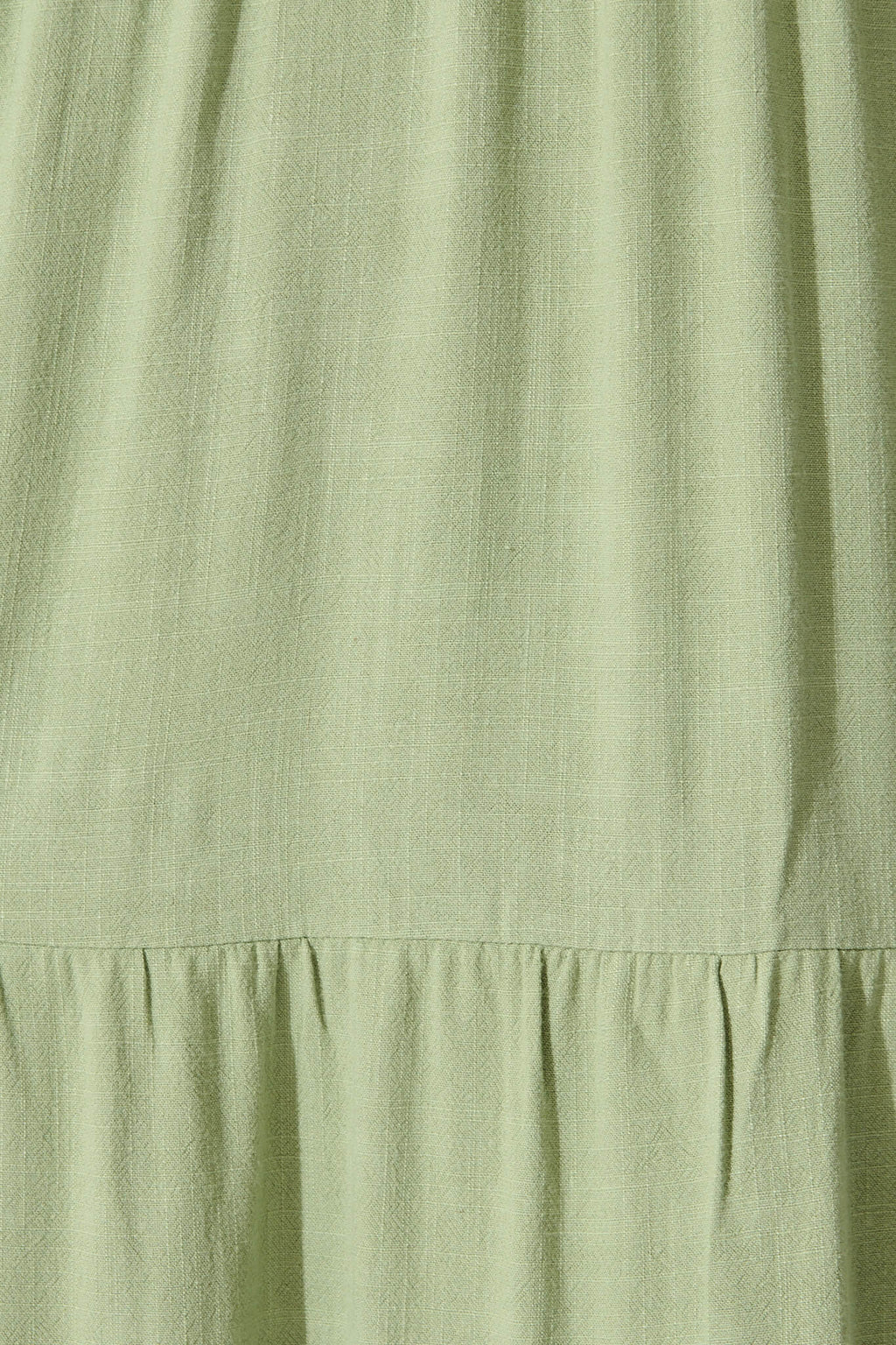 Khaki Linen Maxi Dress by Estefani