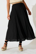 Brandsy Black Maxi Skirt