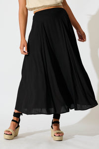 Brandsy Black Maxi Skirt