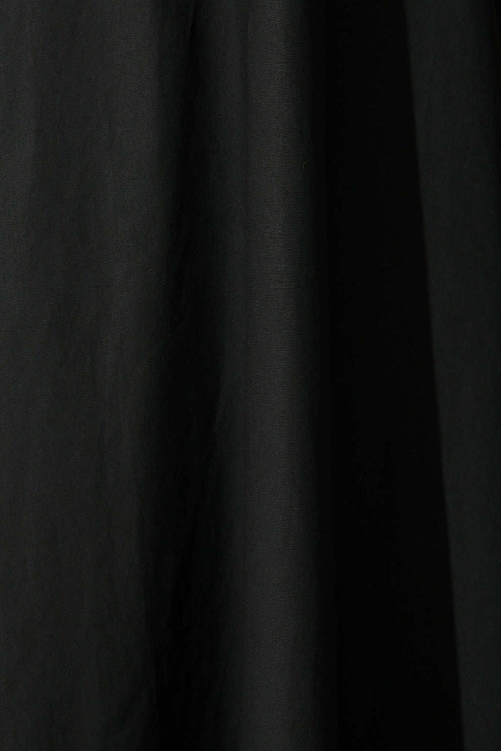 Black Cotton Sunrays Midi Dress